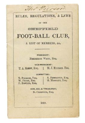 Dutch Referee Blog - Original Laws Of The Game sold for £881,250